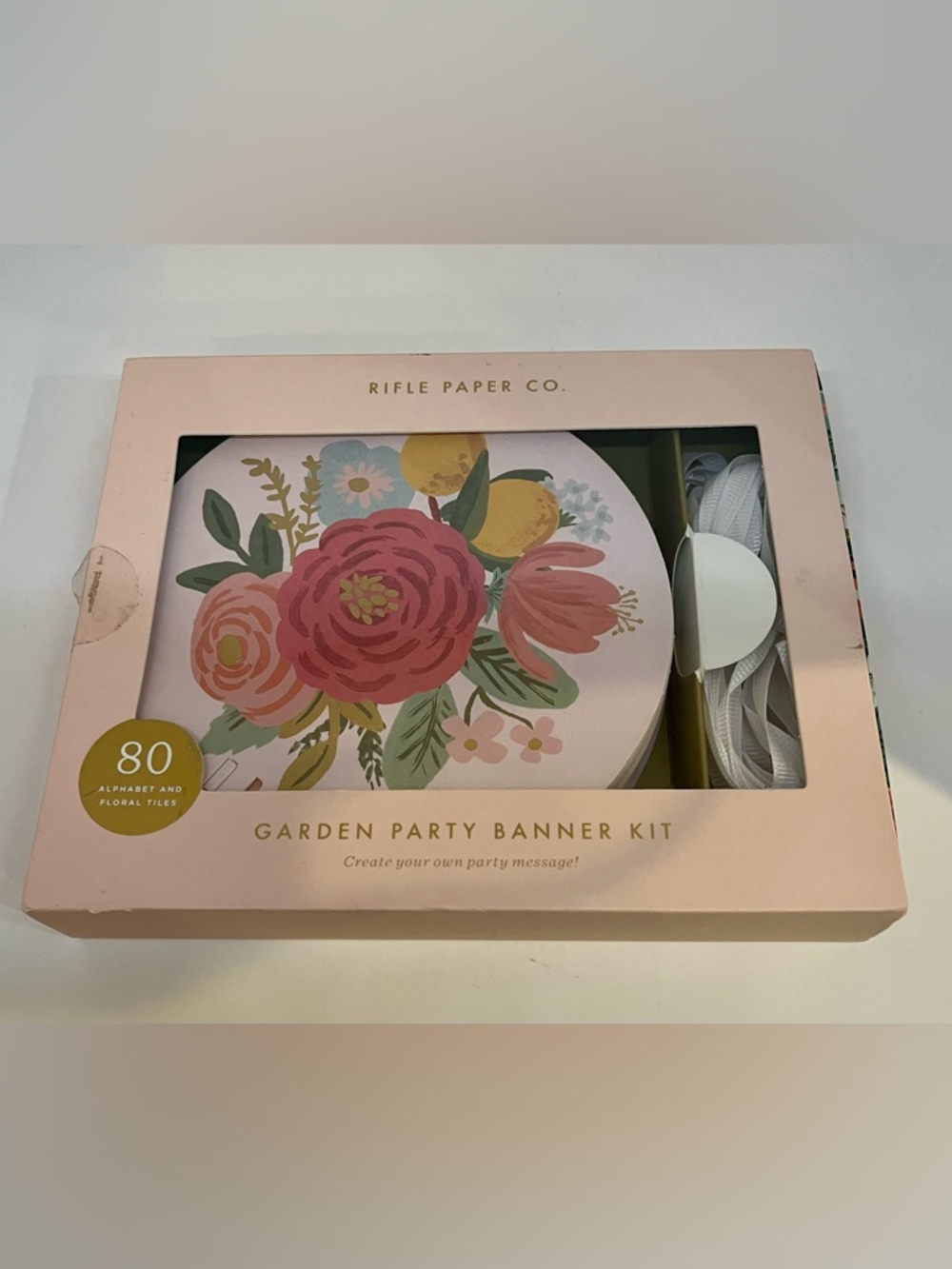 Rifle Paper Co. Floral Banner Kit - Pink, Red, Yellow